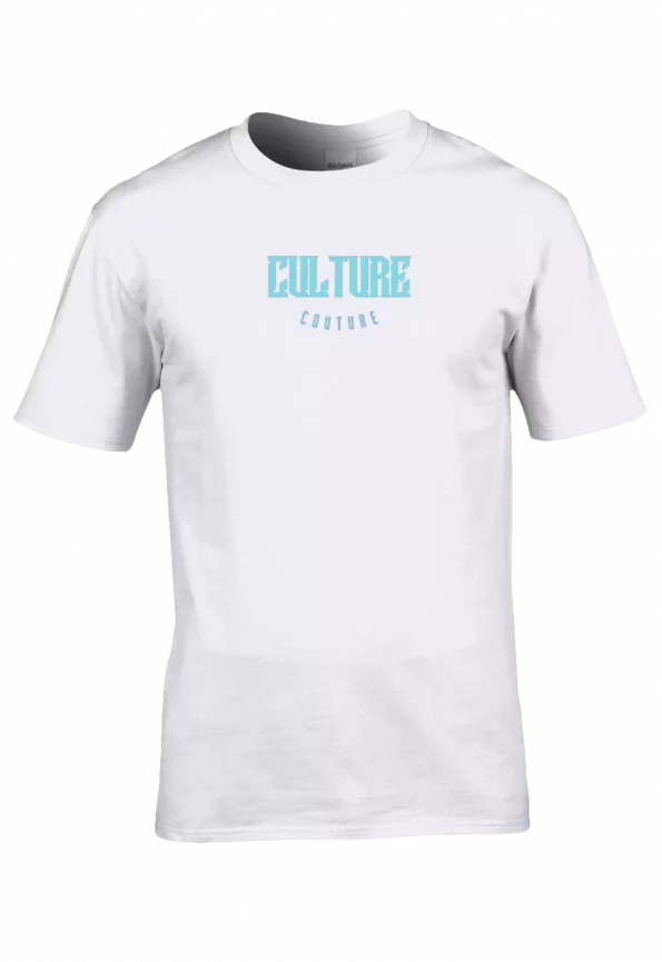 CC Classic T-Shirt/White/Aqua