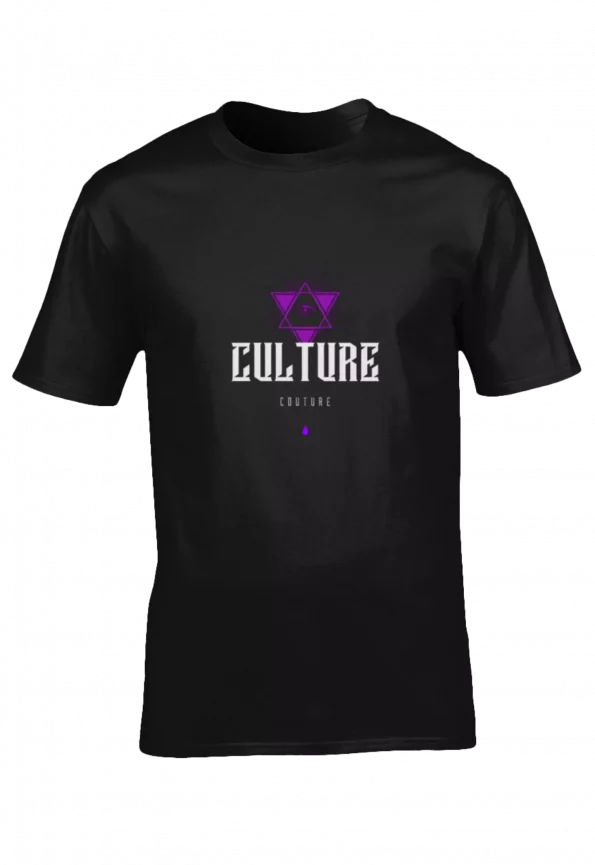 Eye Of Providence T-Shirt/Black/Purple