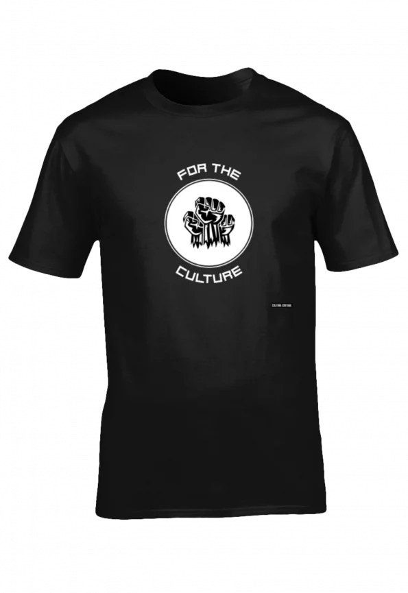For The Culture T-Shirt/Black/White/Black