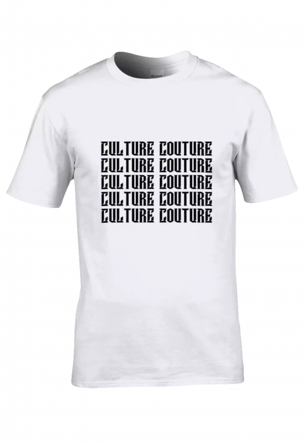 Mirror Logo T-Shirt/White/Black