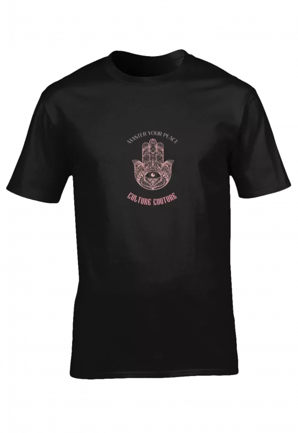 Master Your Peace T-Shirt/Black/Pink