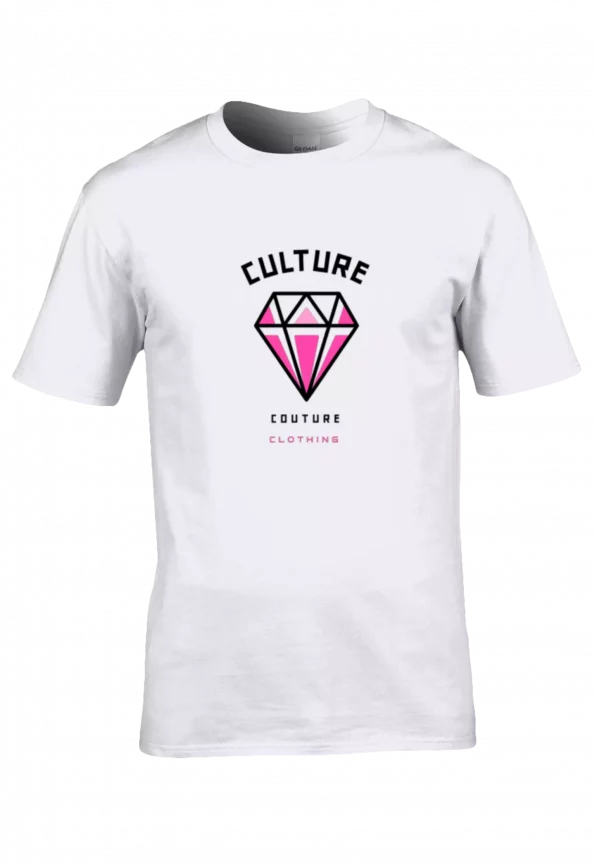 Shine Bright T-Shirt/White/Pink