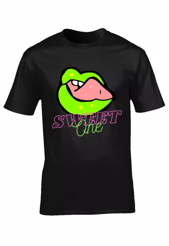Sweet One Neon Double-Sided/T-Shirt/Black