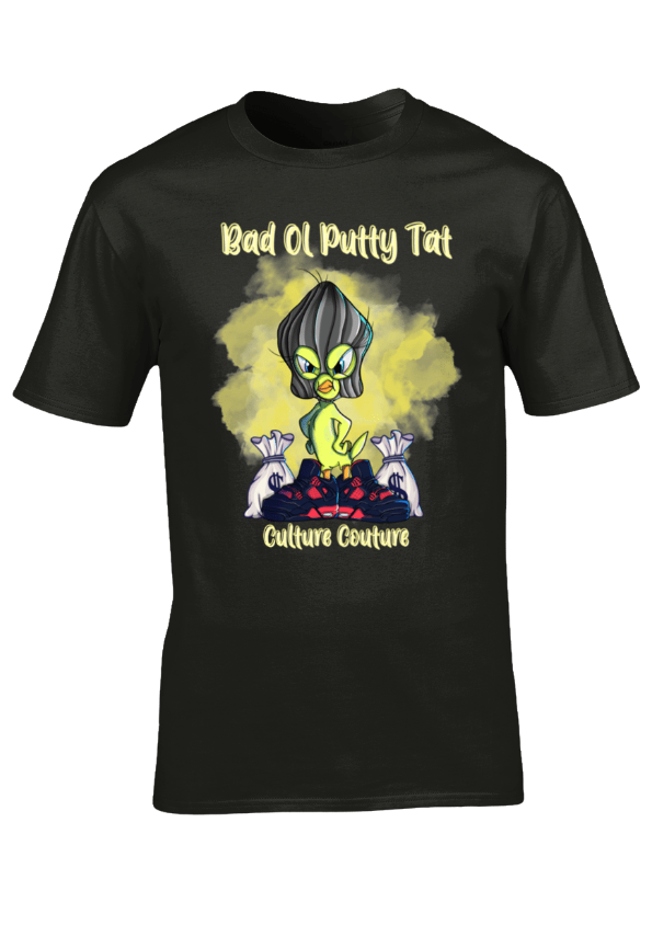 Bad Ol Putty Tat T-Shirt/Black