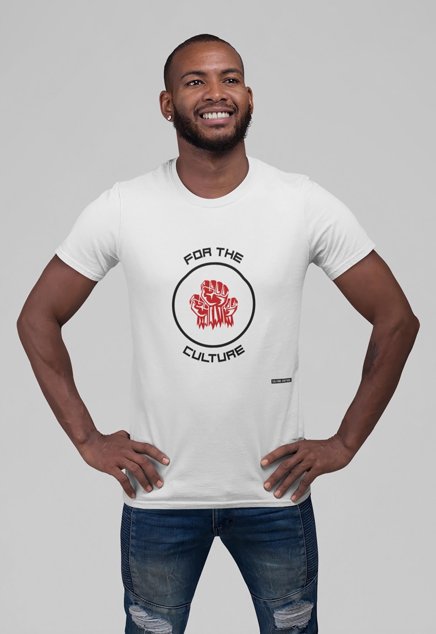 For The Culture T-Shirt/White/Black/Red