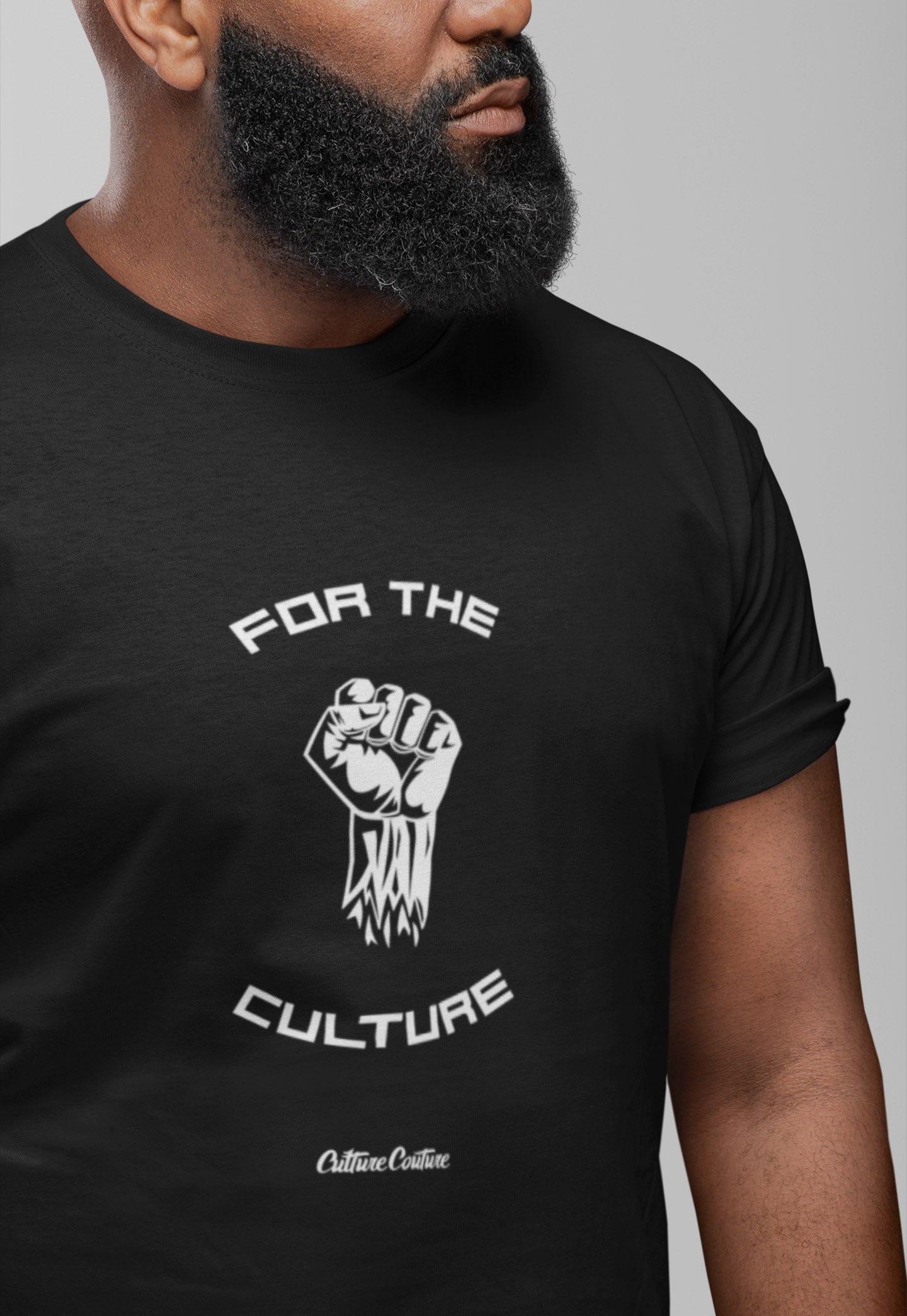 For The Culture Fist T-Shirt/Black