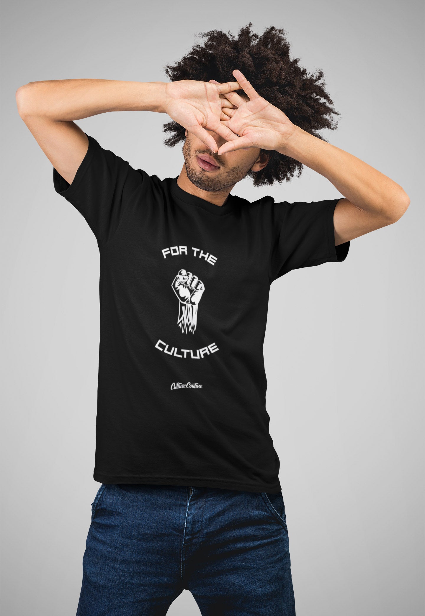 For The Culture Fist T-Shirt/Black