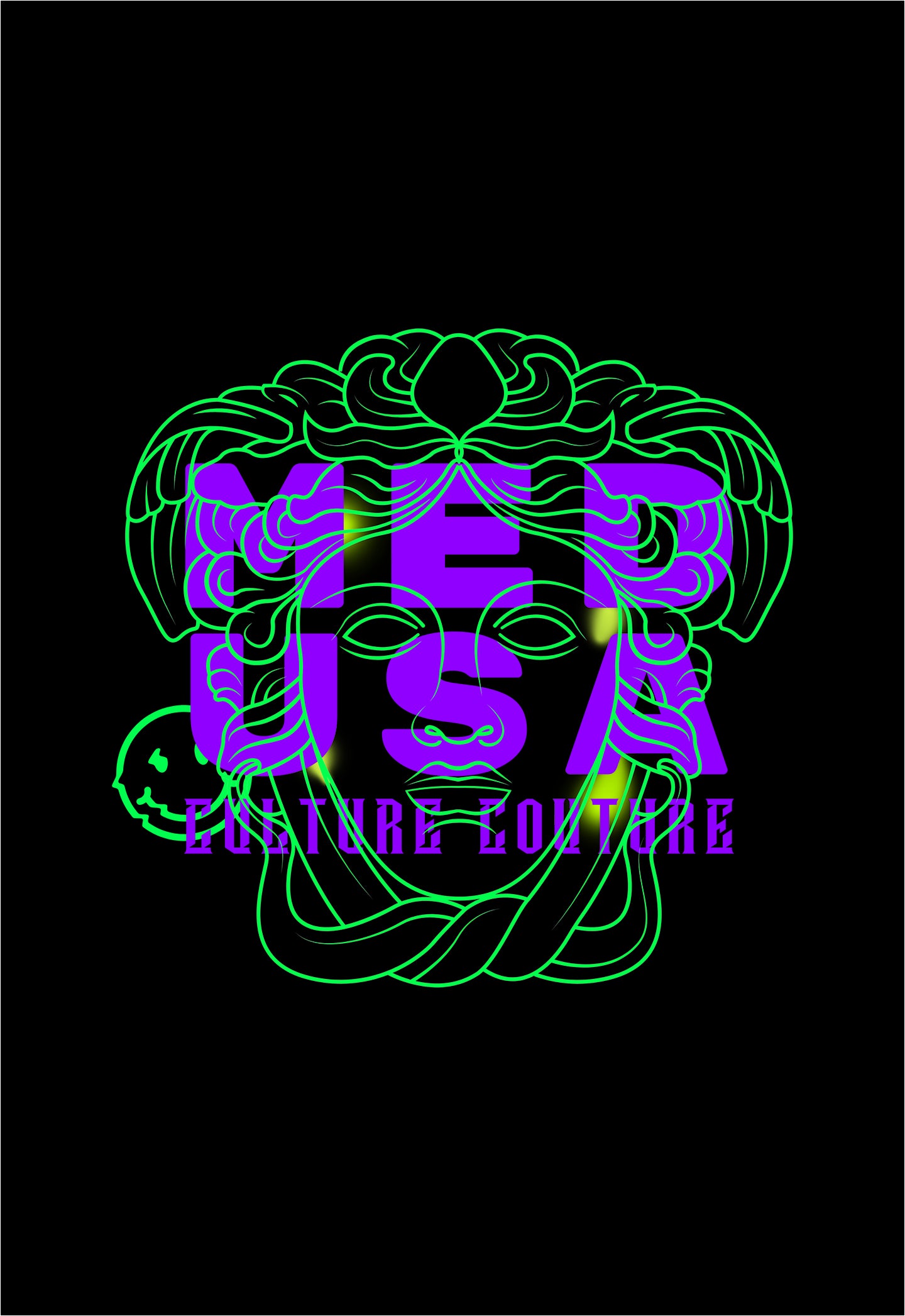 Medusa T-Shirt/Black