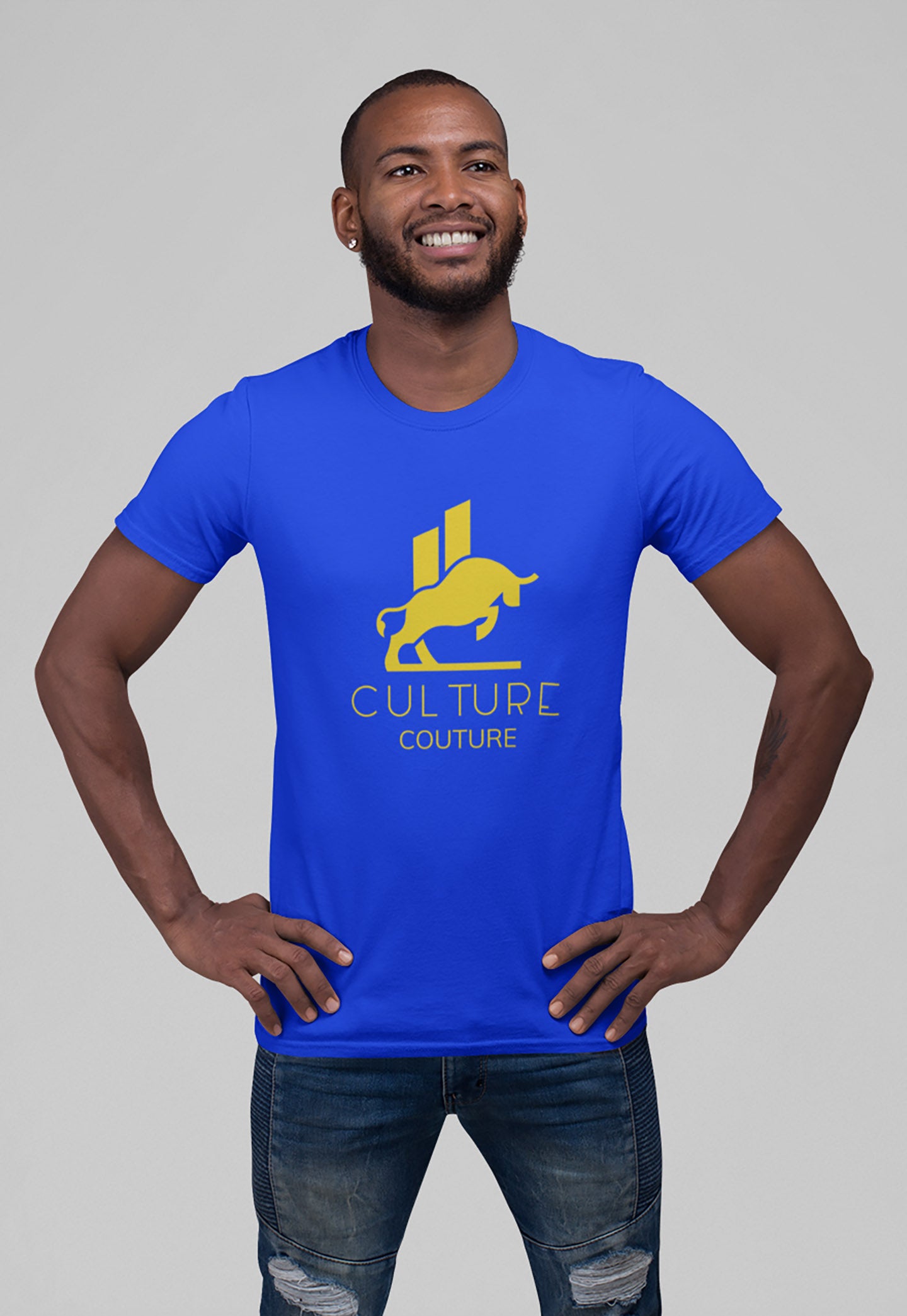 The Bull T-Shirt/Blue