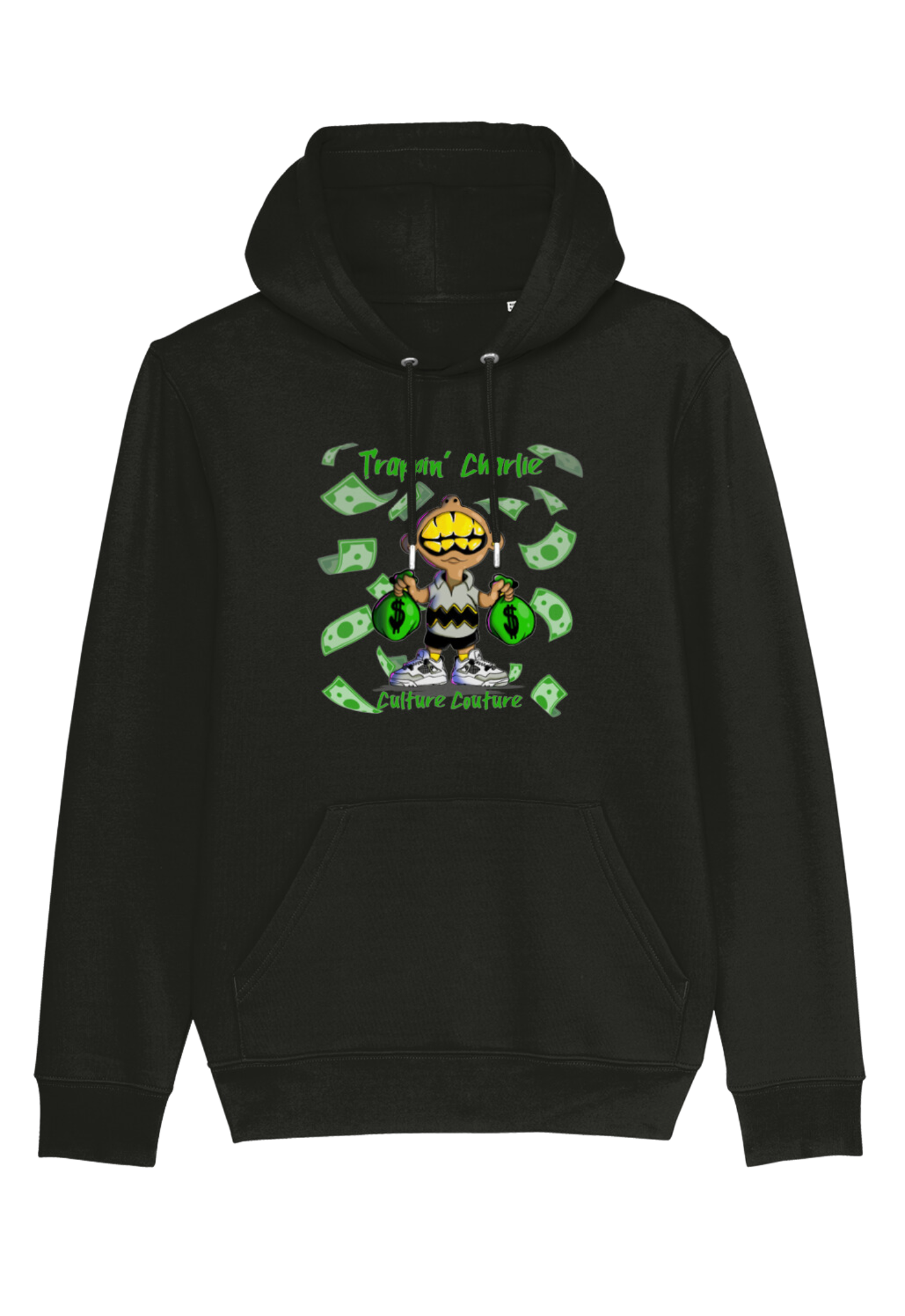 Trappin' Charlie Hoodie/Black